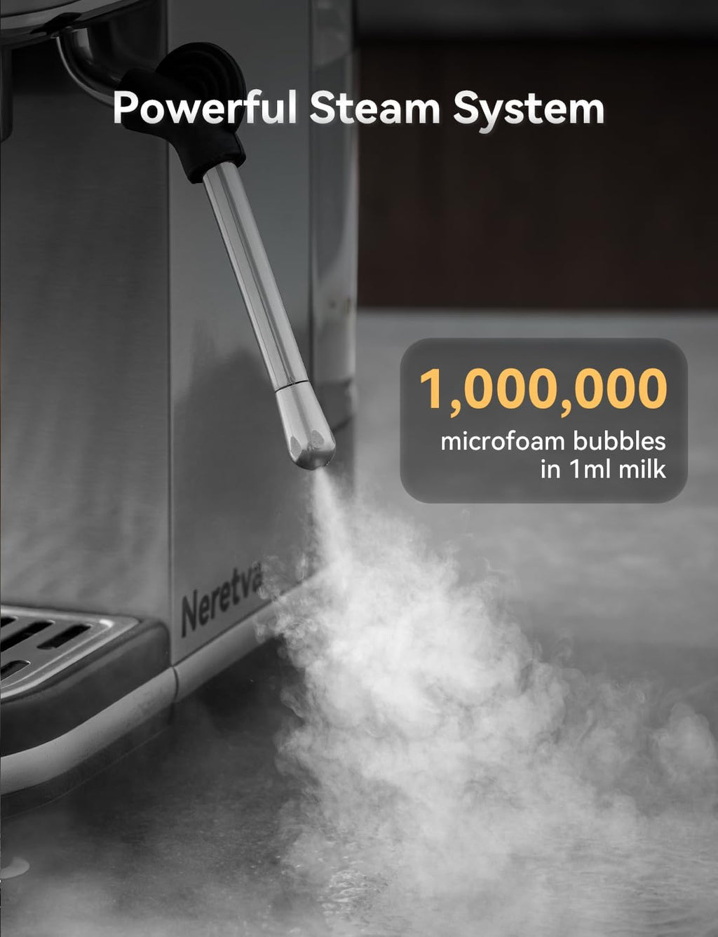 Neretva 20 Bar Espresso Machine Super Compact Espresso Coffee Machine