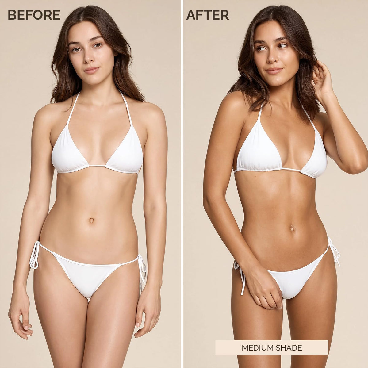 Beauty by Earth Self Tanner - USA Made with Natural & Organic Ingredients
