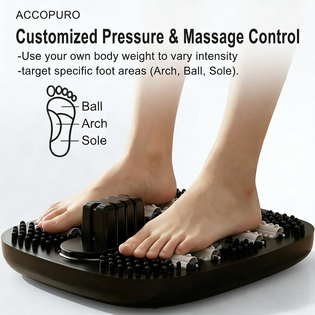 ACCOPURO Foot Soaking Tub with Ozone & UV, Foot Spa Bath Massager with Heat