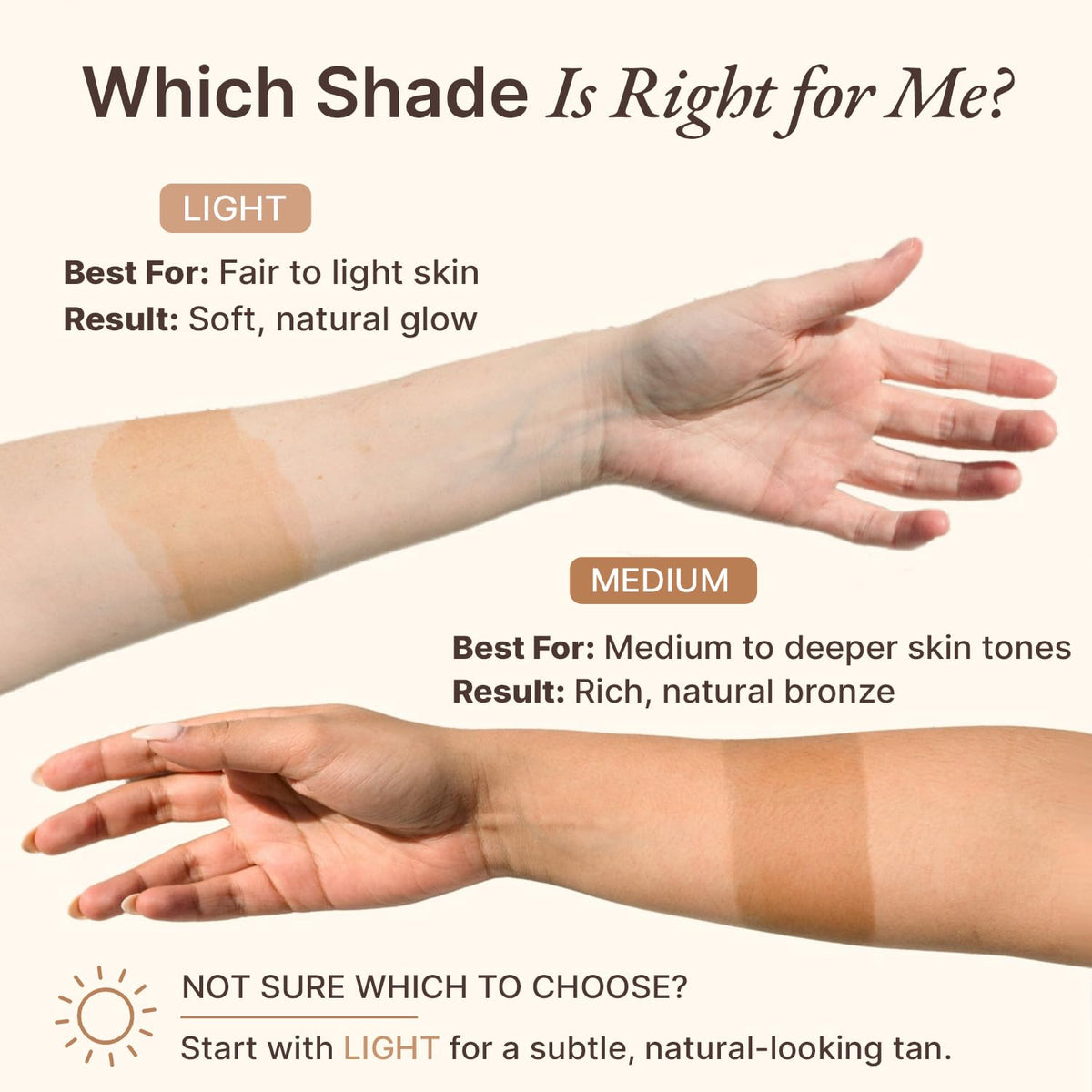 Beauty by Earth Self Tanner - USA Made with Natural & Organic Ingredients