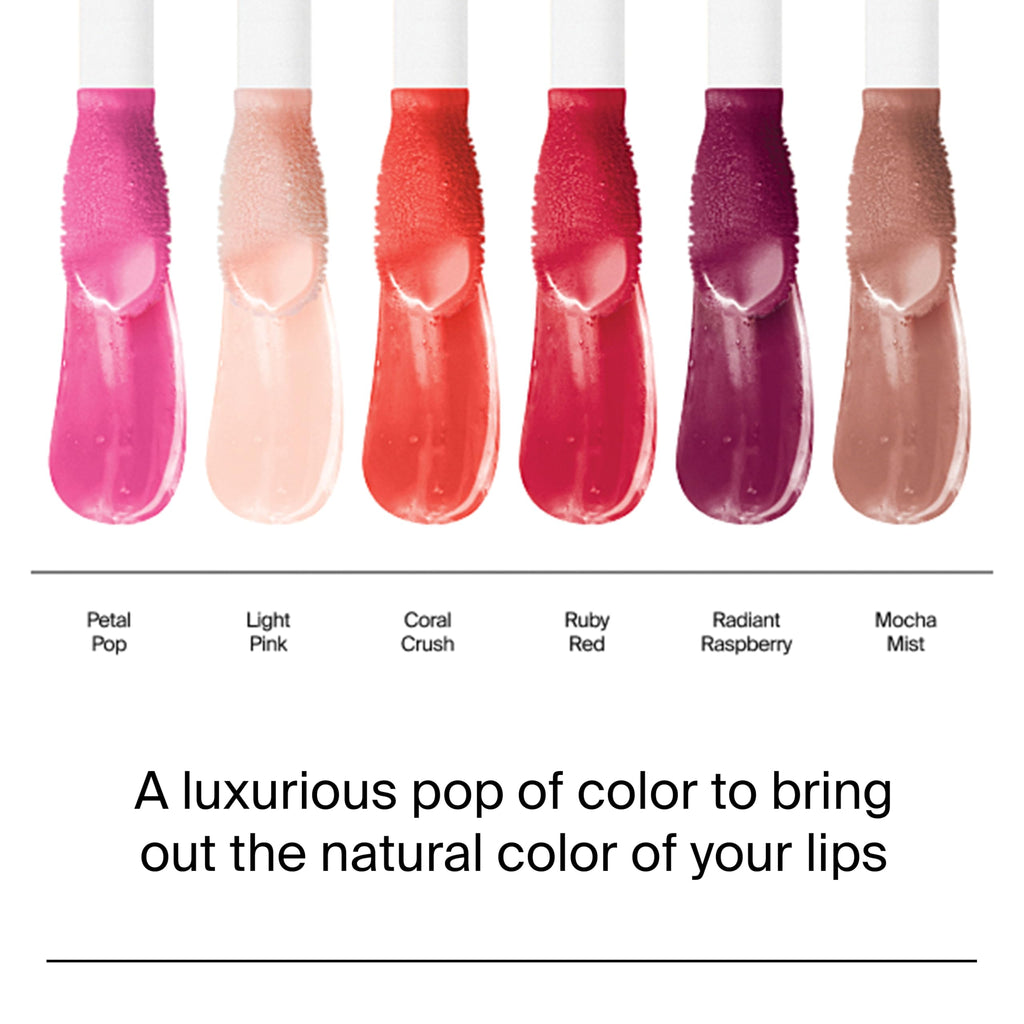 Neutrogena Hydro Boost Lip Oil, Hyaluronic Acid Hydrates and Nourishes, Mirror-Like Shine for Fuller-Looking Lips, Tinted Gloss Adds Pop of Color, Formulated Without Parabens, Light Pink, .2 fl oz