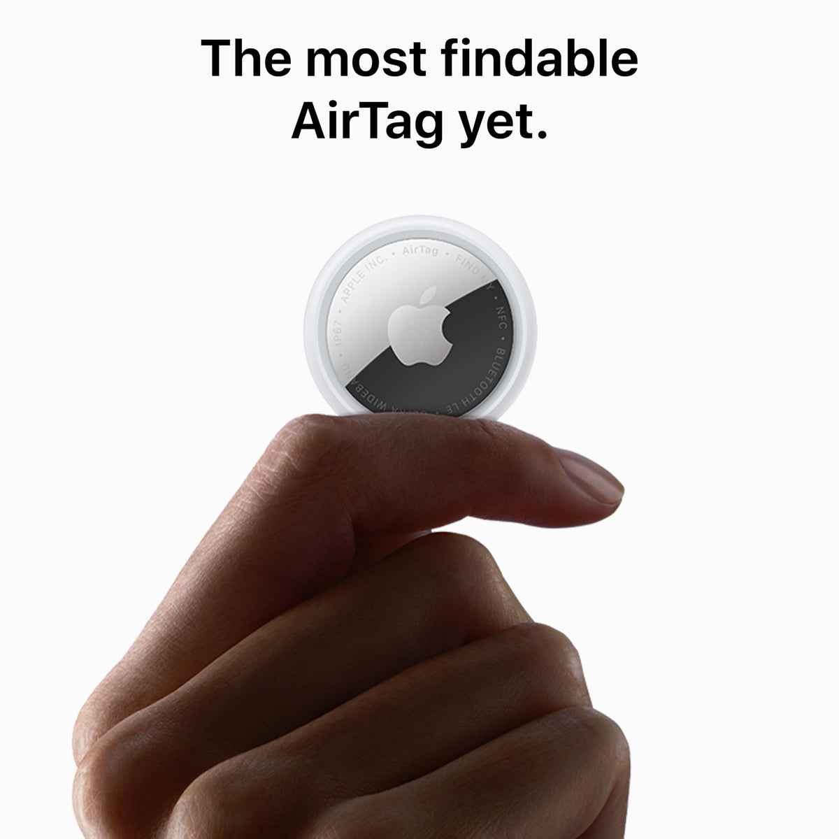 Apple AirTag (2nd Generation): Tracker for Keychain, Wallet, and More; Locator with Sound; Simple One-Tap Setup with iPhone or iPad; Key Finder with up to 1.5X Precision Finding Range