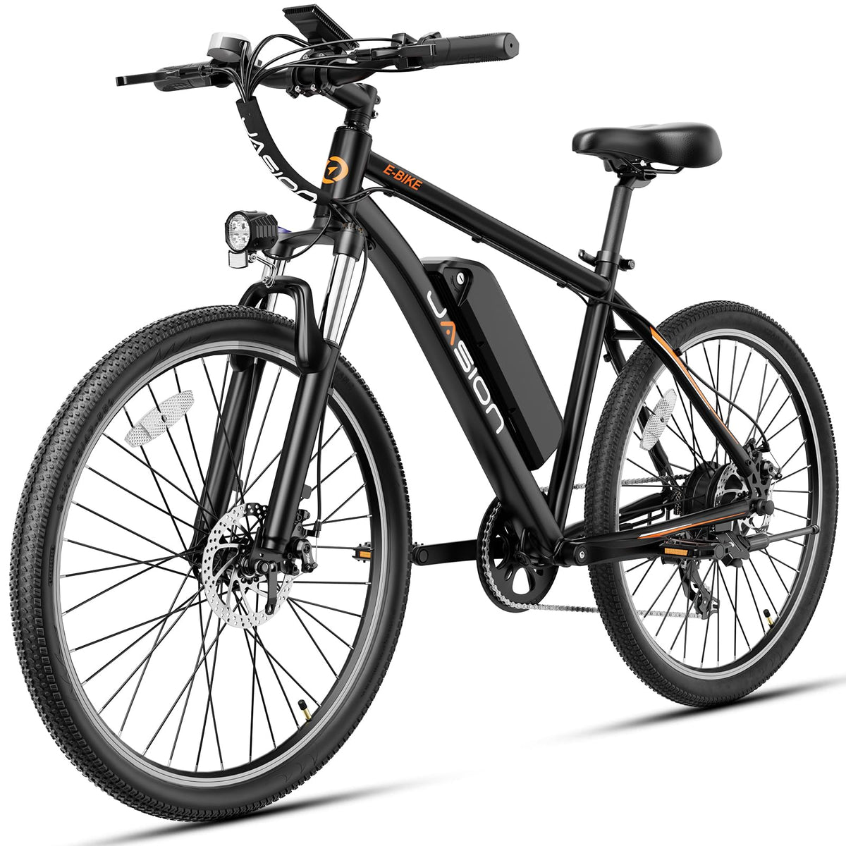 Jasion EB5 Electric Bike for Adults 26" tire with 1000W Peak Motor