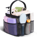 EUDELE Mesh Shower Caddy Portable for College Dorm Room Essentials, Shower Caddy Dorm with 9-Pocket Large Capacity for Beach, Swimming, Gym, Camping, Travel essentials