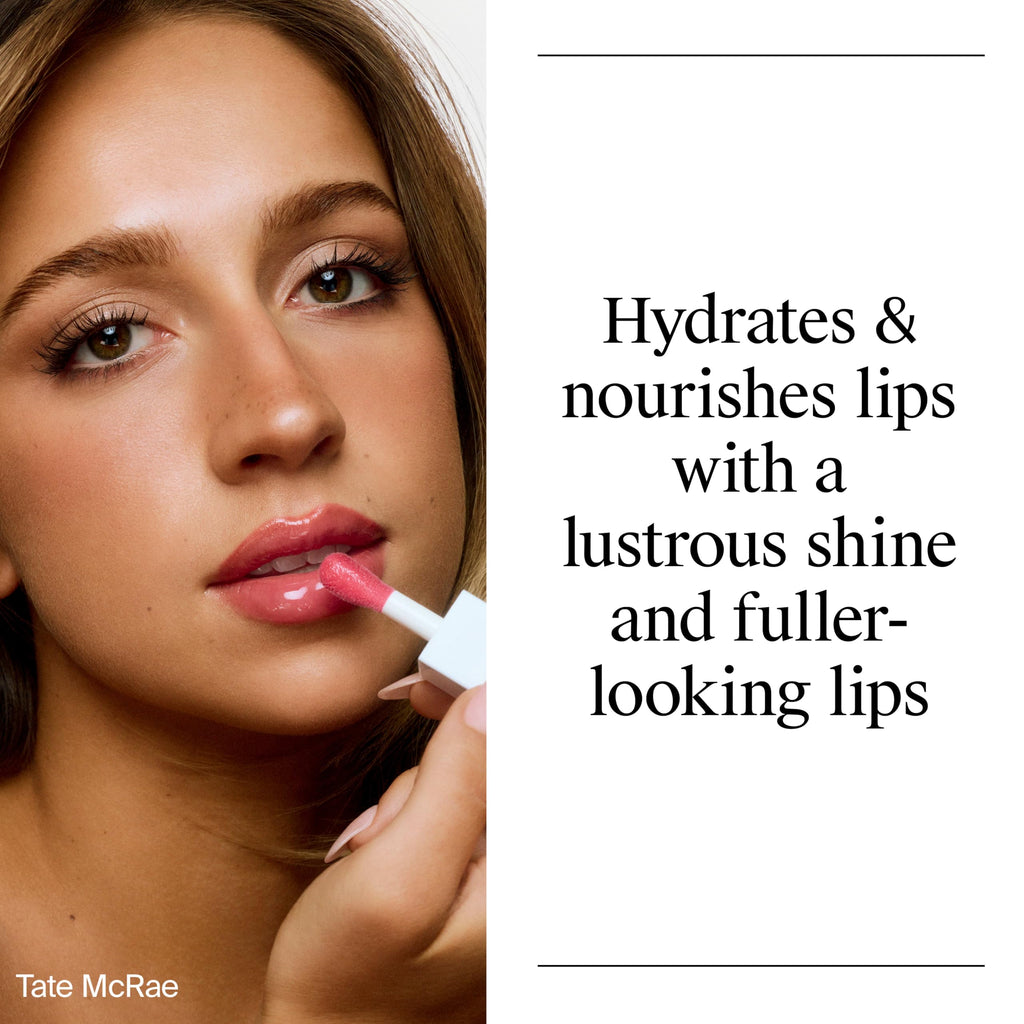 Neutrogena Hydro Boost Lip Oil, Hyaluronic Acid Hydrates and Nourishes, Mirror-Like Shine for Fuller-Looking Lips, Tinted Gloss Adds Pop of Color, Formulated Without Parabens, Light Pink, .2 fl oz
