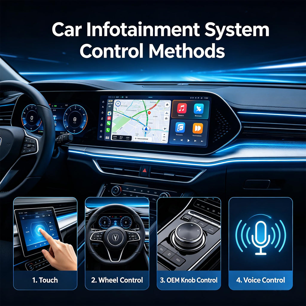 YFDUNV Wireless CarPlay Adapter,Supports iPhone & Android Phones
